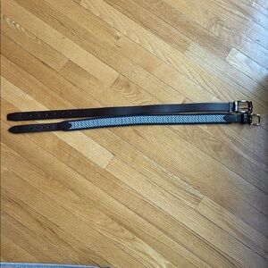 Vineyard Vines Brown and Blue Kids Belt